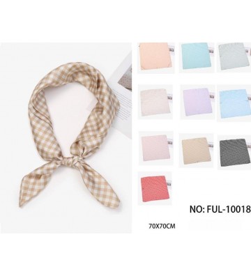 PAÑUELO SEDA 70*70 CUADROS...