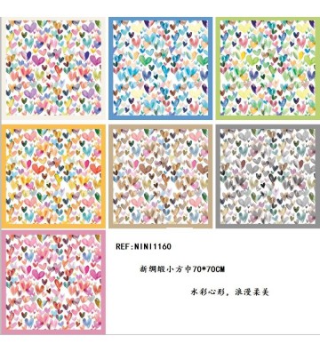 PAÑUELO SEDA 70*70...