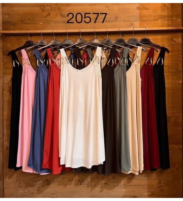 VESTIDO SUAVE ADORNO 20577