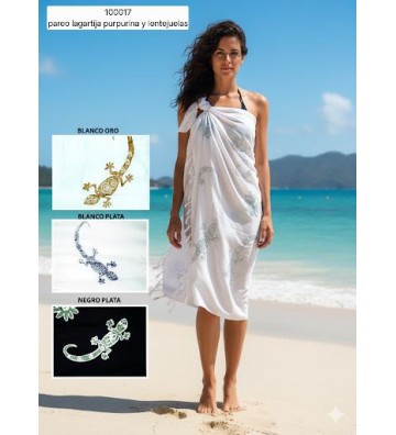 PAREO LAGARTIJA PURPURINA Y...