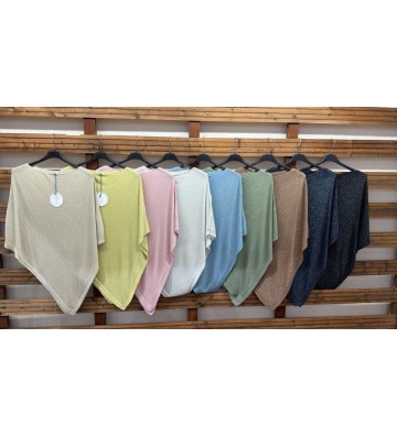 PONCHO PUNTO BRILLO 6069