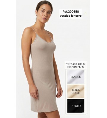 VESTIDO BASICO ELASTICO 006