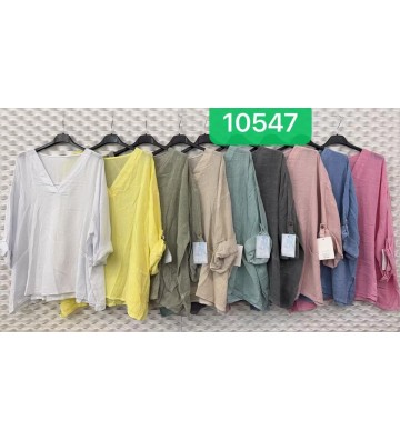 BLUSA ANCHA ALGODON 10547