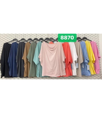 CAMISETA ANCHA M/CORTA 8870