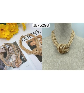 COLLAR CORDON NUDO JE75298