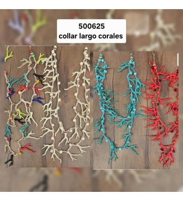 COLLAR LARGO CORALES 25071