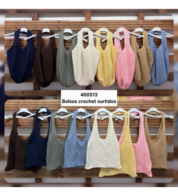 BOLSOS CROCHET SURTIDOS