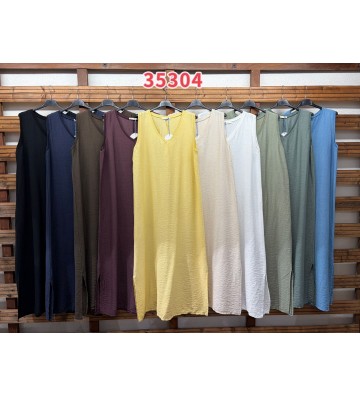 VESTIDO CORE CUELLO CANALE...