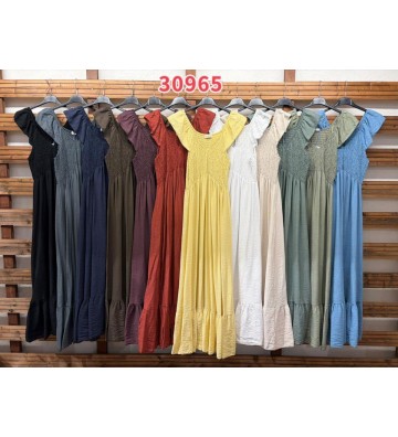 VESTIDO CORE LARGO NIDO...