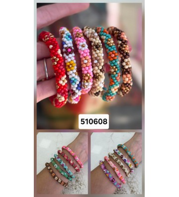PULSERAS PEDRERIA ELASTICAS