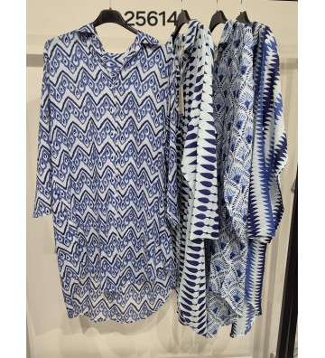 CHAQUETA BORDADA BLANCA 26346