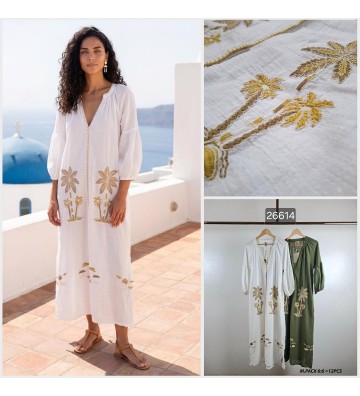 VESTIDO COTTON RUSTICO...