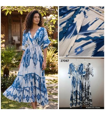 VESTIDO M/CORTA LLENGOS 27067