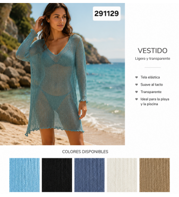 CHAQUETA VESTIDO CALADA