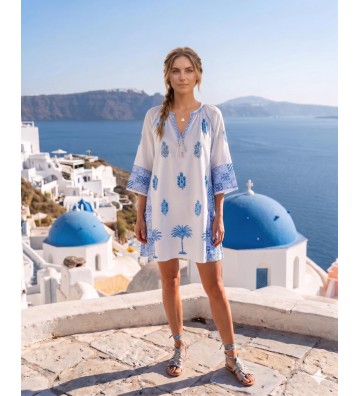KURTA BLOCK AZUL 21080