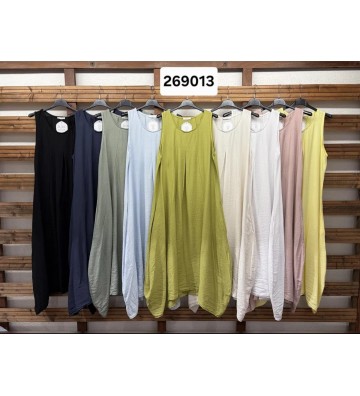 VESTIDO ANCHO PUNTAS 269013