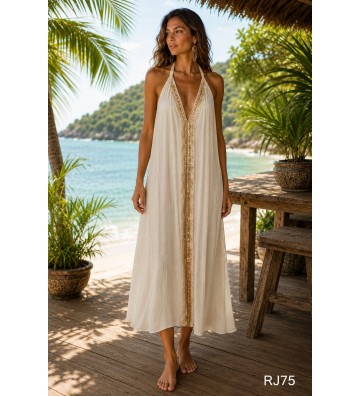 VESTIDO BAMBULA ADORNO...