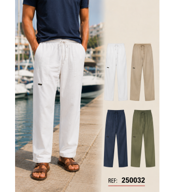 PANTALON LARGO BASIC...