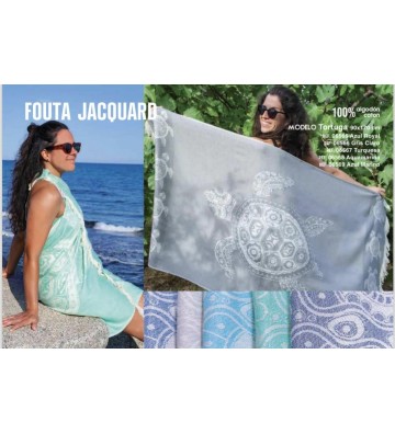 FOUTA JACKARD TORTUGA...