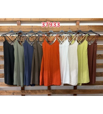 VESTIDO CORTO TACHUELAS 37933