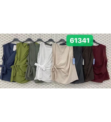 BLUSA S/MANGA NUDO 61341