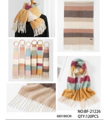 BUFANDA RAYAS BF21226