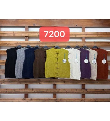 CHALECO  BOTONES 7200
