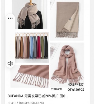 BUFANDA REVERSIBLE 310-WD276