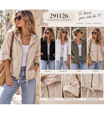 CAZADORA COTTON 61215