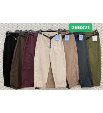PANTALON BOLSILLOS CINTURON...