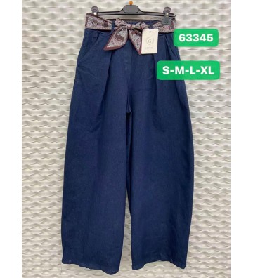 PANTALON JEANS CINTURON...